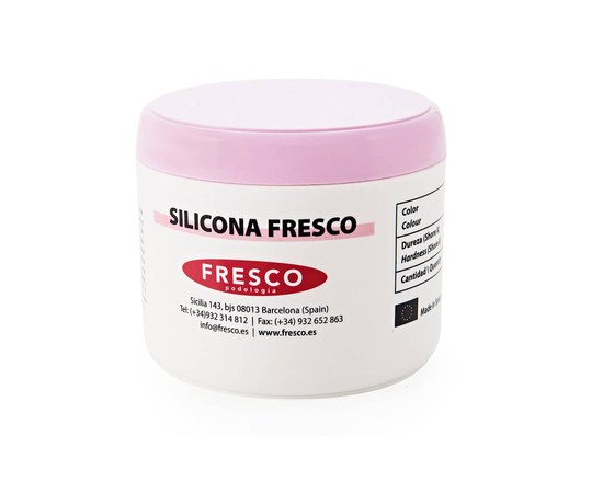 Изображение  С-силикон Silicone A 14-16 розовый (средней жесткости) 500г, Fresco F-01923-00