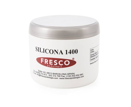 Зображення  С-силікон Silicone A 28-32 сірий (жорсткий) 500г, Fresco F-01921-01