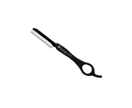 Изображение  Thinning razor with black blade Hairway 24003