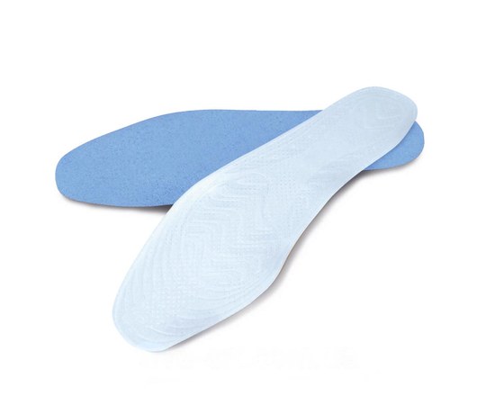 Изображение  Gel insoles covered with microfiber for tired feet - pair L (38-46), Fresco F-00065-02T, Size: L