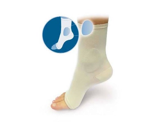 Изображение  Ankle protection stocking with open toe - 1 pc. Female , Fresco F-00078-01B, Size: S