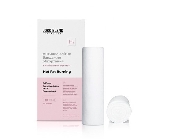 Изображение  Anti-cellulite bandage wrap with a warming effect Hot Fat Burning Joko Blend