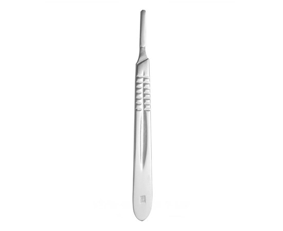 Изображение  Flat handle for scalpel standard standard No. 4, 135 mm, Medesy 3634