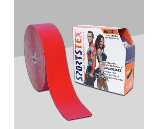 Изображение  Tape classic 5cm*32m, red, Atex, Color No.: red