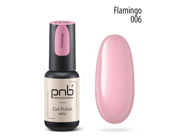 Изображение  Gel polish for nails PNB Gel Polish 4 ml, № 006, Volume (ml, g): 4, Color No.: 6