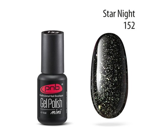 Изображение  Gel polish for nails PNB Gel Polish 4 ml, № 152, Volume (ml, g): 4, Color No.: 152
