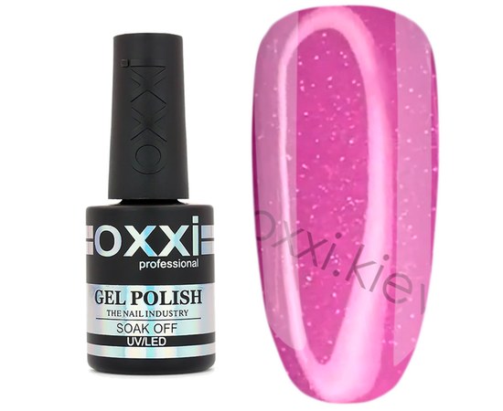 Изображение  Camouflage base for gel polish Oxxi Professional Lurex Base 10 ml, No. 04, Volume (ml, g): 10, Color No.: 4