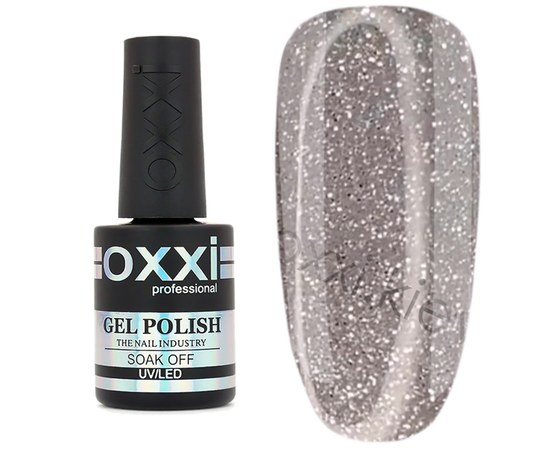 Изображение  Camouflage base for gel polish Oxxi Professional Lurex Base 10 ml, № 10, Volume (ml, g): 10, Color No.: 10