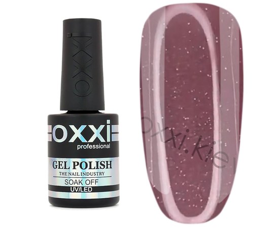 Изображение  Camouflage base for gel polish Oxxi Professional Lurex Base 10 ml, No. 14, Volume (ml, g): 10, Color No.: 14