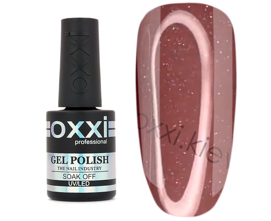Изображение  Camouflage base for gel polish Oxxi Professional Lurex Base 10 ml, № 16, Volume (ml, g): 10, Color No.: 16