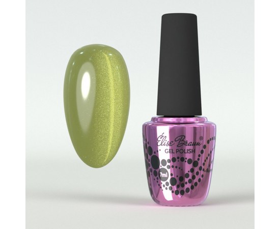 Изображение  Color gel polish Elise Braun Cat's Eye 7 ml, № 08, Volume (ml, g): 7, Color No.: 8