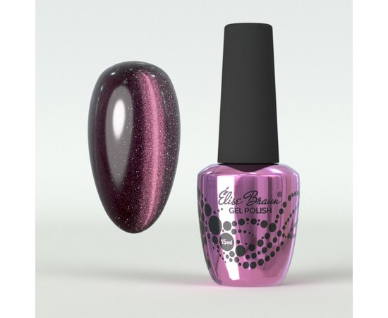 Изображение  Gel nail polish Elise Braun Cat's Eye 10 ml, № 13, Volume (ml, g): 10, Color No.: 13