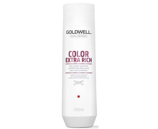 Зображення  Шампунь Goldwell Dualsenses Color Extra Rich для збереження кольору товстого та пористого волосся 250 мл, Об'єм (мл, г): 250