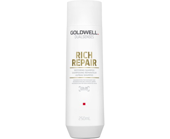 Зображення  Шампунь Goldwell Dualsenses Rich Repair для сухого та пошкодженого волосся 250 мл, Об'єм (мл, г): 250