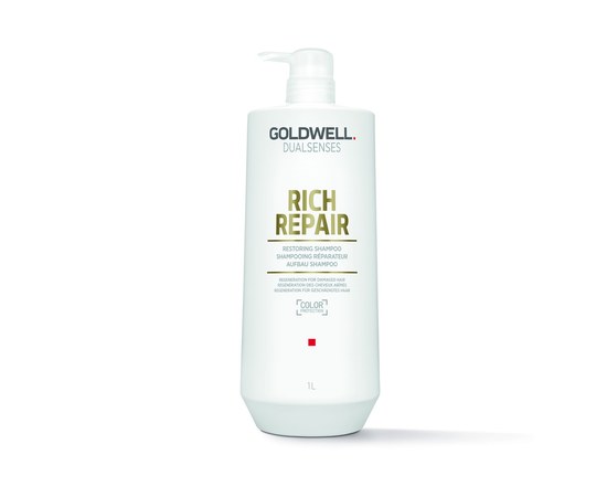 Зображення  Шампунь Goldwell Dualsenses Rich Repair відновлюючий для сухого та пошкодженого волосся 1 л