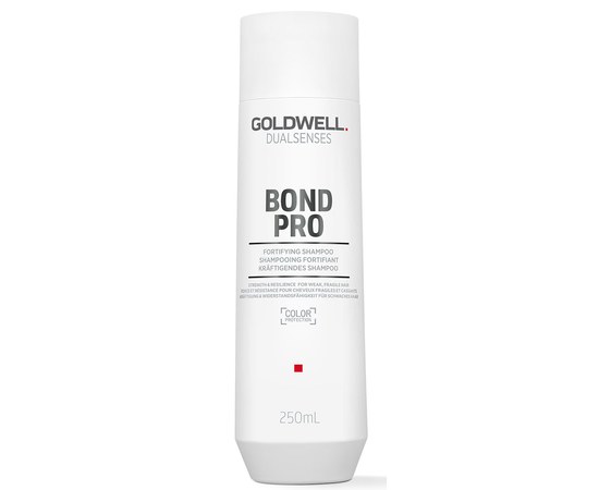 Изображение  Шампунь Goldwell Dualsenses Bond Pro укрепляющий для тонких и ломких волос 250 мл, Объем (мл, г): 250