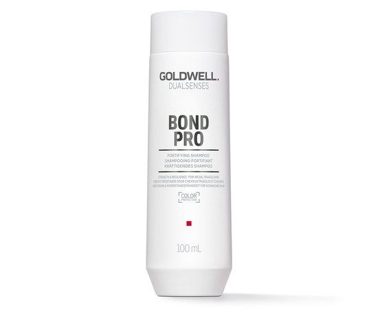 Изображение  Шампунь Goldwell Dualsenses Bond Pro укрепляющий для тонких и ломких волос 100 мл, Объем (мл, г): 100