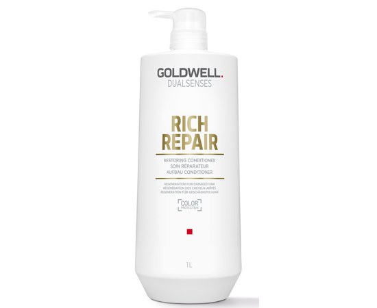 Изображение  Conditioner Goldwell Dualsenses Rich Repair for dry and damaged hair 1 l