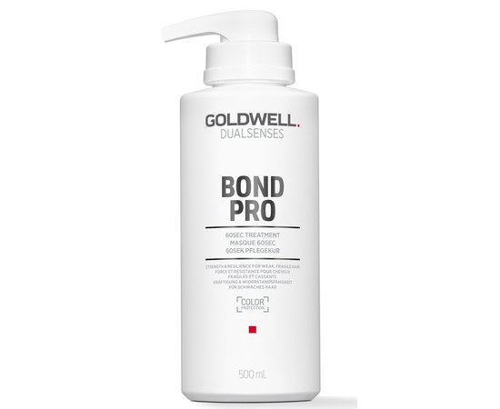 Изображение  Маска Goldwell Dualsenses Bond Pro укрепляющая для тонких и ломких волос 500 мл, Объем (мл, г): 500