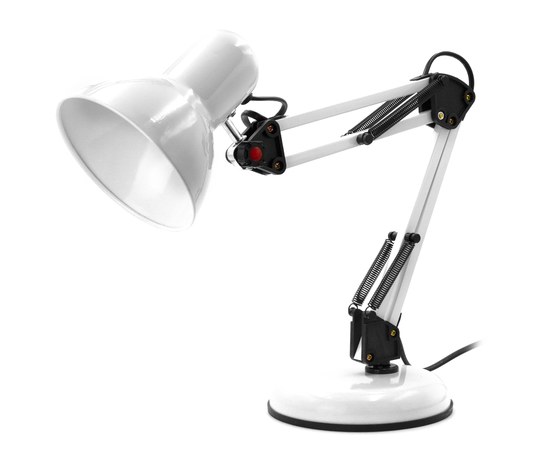 Зображення  Настільна лампа SWING ARM AD 300, біла