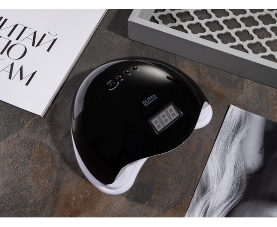 Изображение 7 Lamp for manicure SUN 5 - LED+UV 48W Black for curing