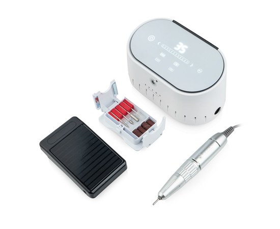 Изображение 5 Фрезер для маникюра BUCOS Nail Drill X3 PRO 65W/35000, WHITE PEARL