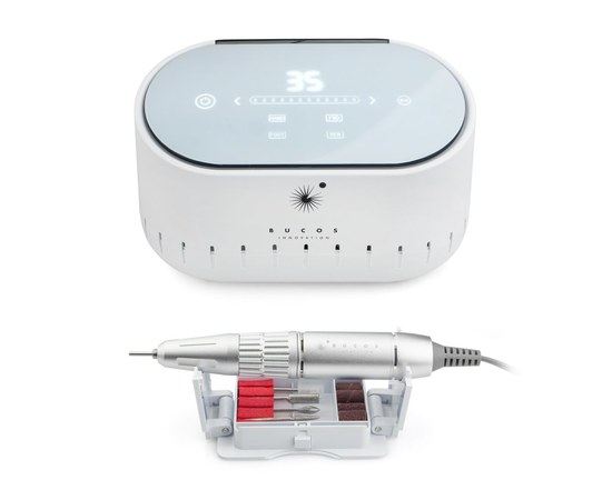 Изображение 2 Фрезер для маникюра BUCOS Nail Drill X3 PRO 65W/35000, WHITE PEARL