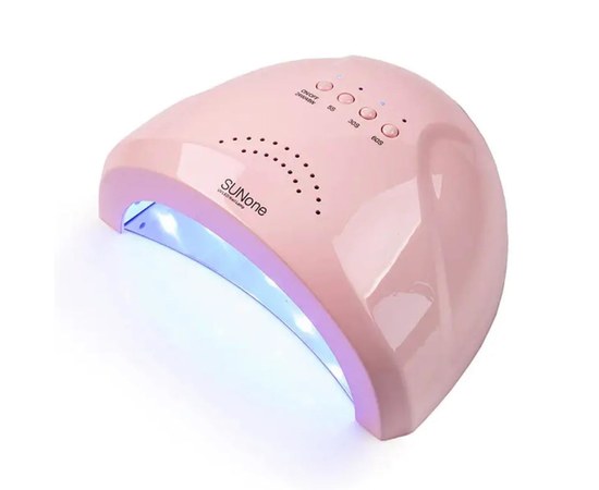 Изображение  Лампа для ногтей и шеллака SUN One 1 UV+LED 48 Вт, Розовая