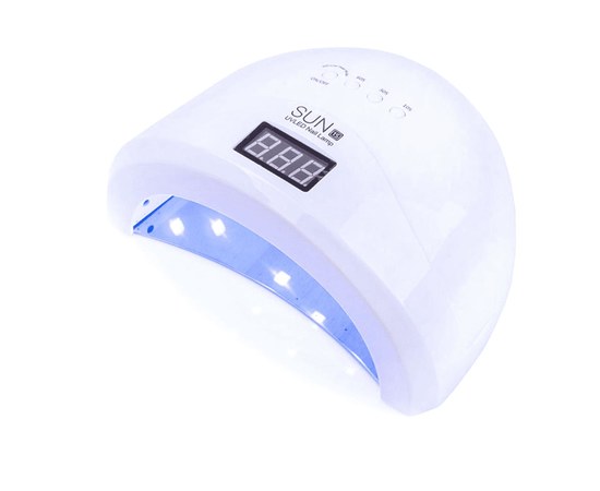 Зображення  Лампа для нігтів і шелаку SUN 1s UV + LED на 48/24 Вт, Біла