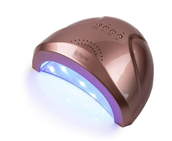 Изображение  Лампа для ногтей и шеллака SUN One 1 UV+LED 48 Вт, Бронза