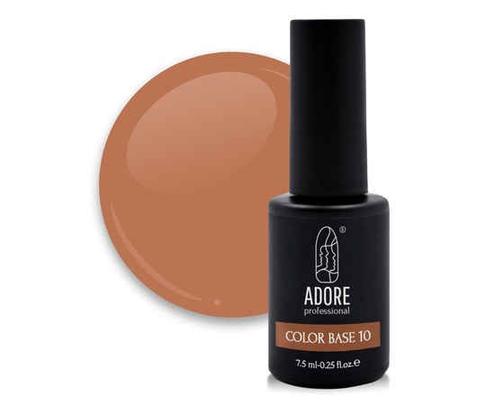 Зображення  Кольорова основа ADORE prof. Color Base 7,5мл №10 - ambre, Об'єм (мл, г): 7.5, Цвет №: 10