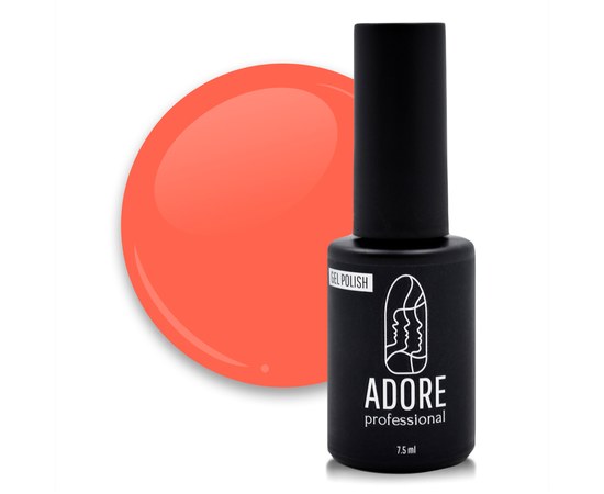 Изображение  Gel polish neon ADORE prof. 7.5 ml №253 - apricot