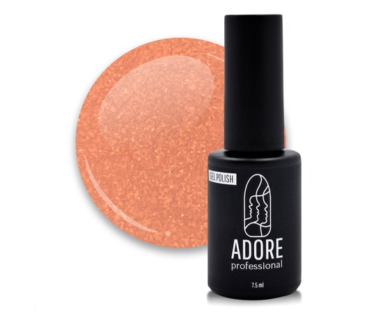 Зображення  Гель-лак ADORE prof. 7,5 мл S-05 - papaya, Об'єм (мл, г): 7.5, Цвет №: S-05 papaya