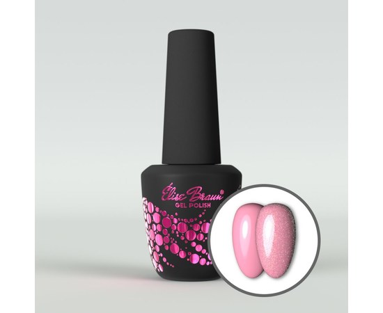 Изображение  Top for nails with shimmer Elise Braun Glitter Top 10 ml, № 03, Volume (ml, g): 10, Color No.: 3