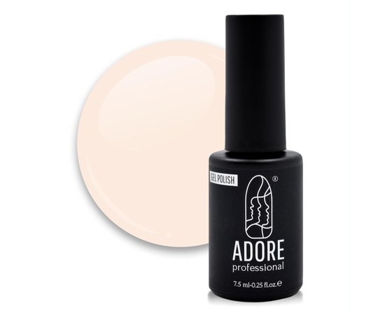 Изображение  Гель-лак ADORE prof. 7,5 мл P-05 - soft vanilla, Объем (мл, г): 7.5, Цвет №: P-05 soft vanilla