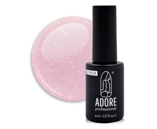 Зображення  Гель-лак ADORE prof. 7,5 мл S-03 - peach, Об'єм (мл, г): 7.5, Цвет №: S-03 peach