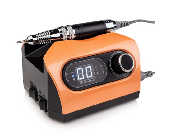 Изображение  Milling cutter for manicure Drill pro ZS 717 65 W 35 000 rpm, Orange, Router color: Orange, Color: Orange