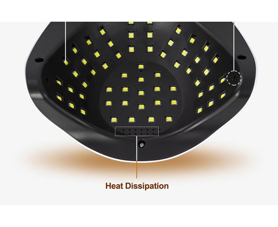 Зображення 4 Лампа для нігтів та шелаку SUN Y13 UV+LED 248 Вт, Рожева