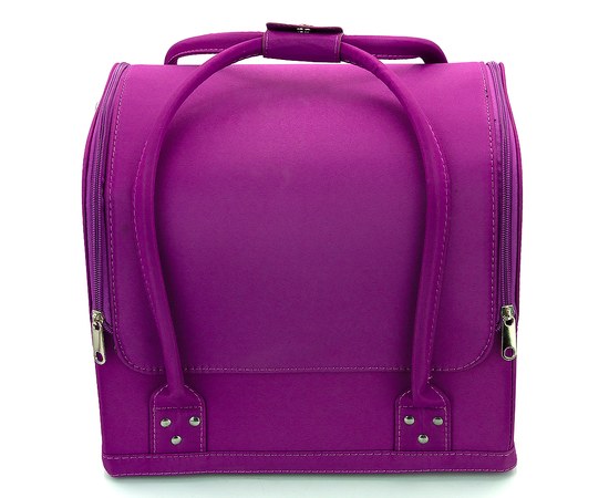 Изображение  Кейс-чемодан для мастера маникюра, визажиста YRE ткань, фиолетовый