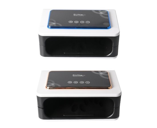 Зображення 6 Лампа для нігтів та шелаку SUN С2 Plus UV+LED 150 Вт, Золото