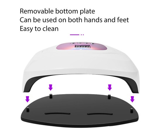 Изображение 8 Лампа для ногтей и шеллака SUN X8 Max UV+LED 150 Вт