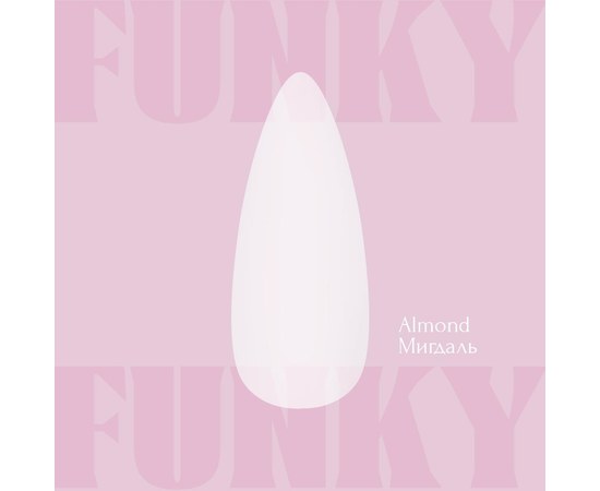 Изображение 2 Gel extension tips ADORE prof. Funky Gel Nail Tips 240pcs - almond