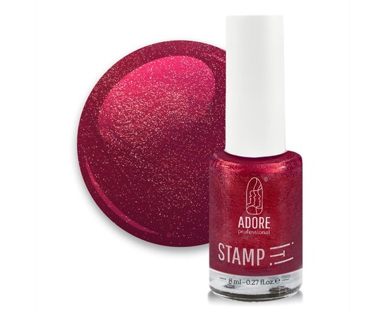 Изображение  Lacquer for stamping ADORE prof. №11 7.5 ml - cherry, Color No.: 11