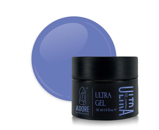 Изображение  Color gel ADORE prof. Ultra Gel 30 ml №02 - ultramarine, Volume (ml, g): 30, Color No.: 2