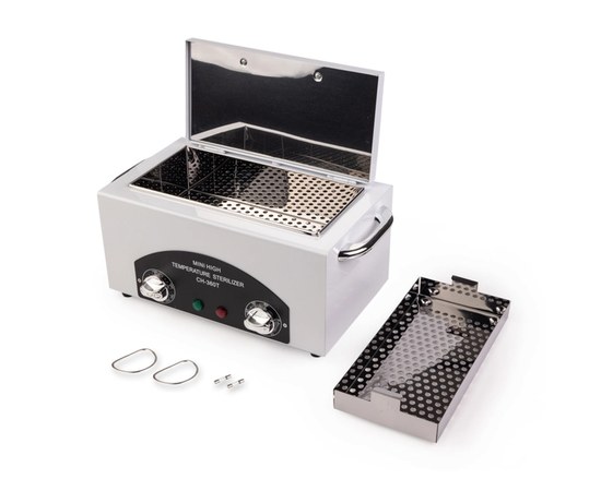Изображение  Dry heat sterilizer CH 360 T CHROME EXCLUSIVE WHITE for instrument sterilization