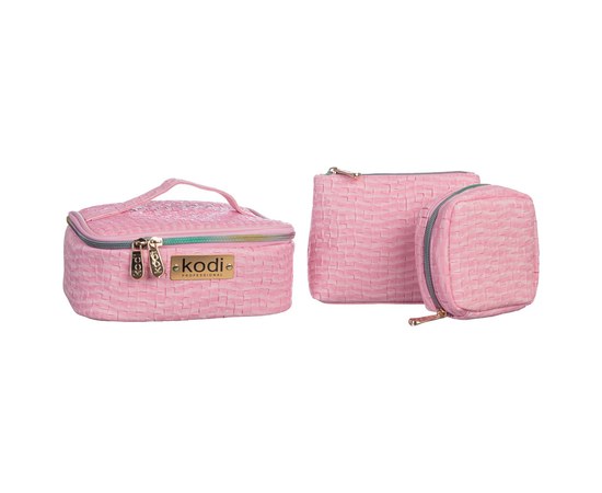 Изображение  Cosmetic bag Kodi "3 in 1" pink