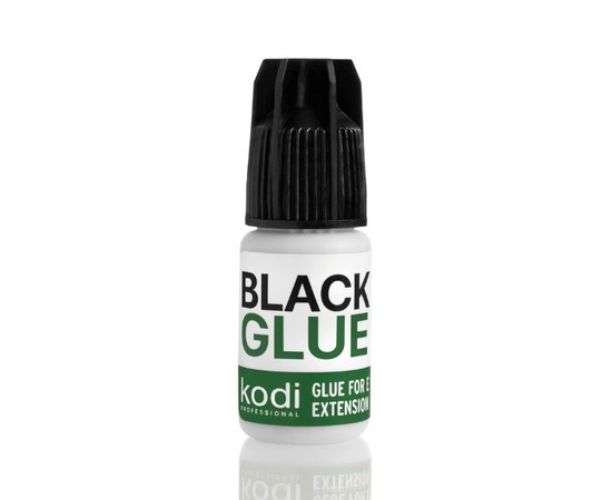 Изображение  Клей для ресниц черный Kodi black glue U, 3г