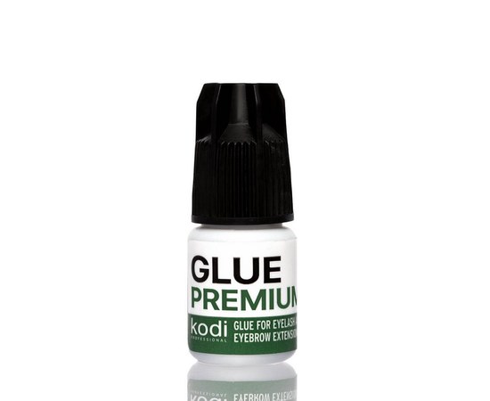 Изображение  Glue for eyebrows and eyelashes Kodi Premium Black, 3g
