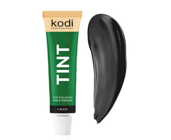 Изображение  Краска для бровей и ресниц черная Kodi Tint 15 мл