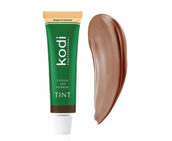 Изображение  Краска для бровей и ресниц натурально-коричневая Kodi Tint 15 мл